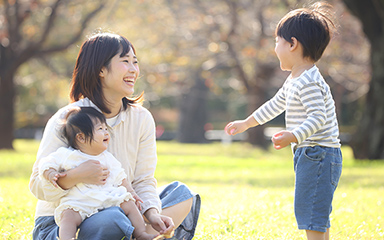 写真：小さなお子様のいるご家庭との両立も可能